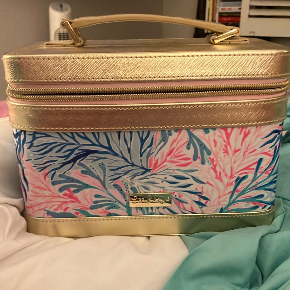 Lilly Pulitzer Makeup Traincase